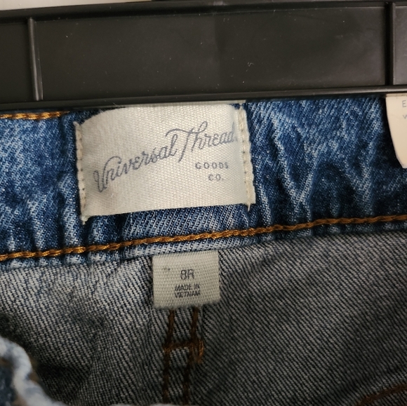 NWTSuper-High Rise Vintage Straight Jeans - Universal Thread™ Medium Wash SZ 8R - Picture 9 of 9